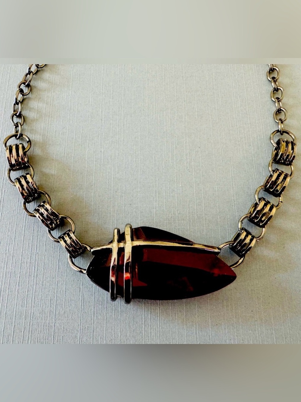 Vintage Napier Silver Tone Necklace